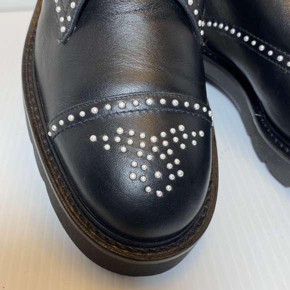 Stuart Weitzman Jackson Lift Leather Loafer - Picture 4 of 9